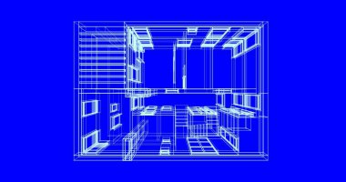çizgili mimari duvar kağıdı, dijital arkaplan