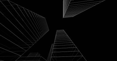 soyut mimari duvar kağıdı, dijital arkaplan