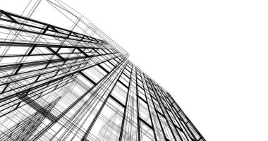 soyut mimari duvar kağıdı, dijital arkaplan