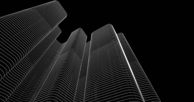 soyut mimari duvar kağıdı, dijital arkaplan