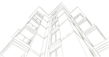 çizgili mimari duvar kağıdı, dijital arkaplan