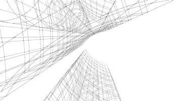 soyut mimari duvar kağıdı, dijital arkaplan