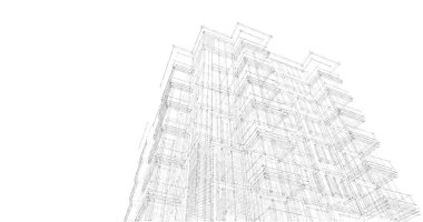 çizgili mimari duvar kağıdı, dijital arkaplan