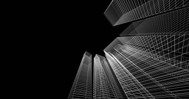 soyut mimari duvar kağıdı, dijital arkaplan