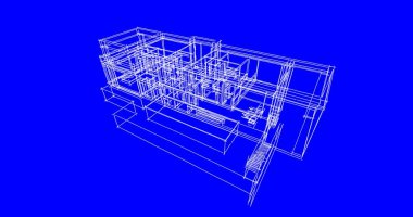 çizgili mimari duvar kağıdı, dijital arkaplan