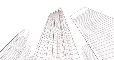 soyut mimari duvar kağıdı, dijital arkaplan