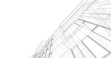 soyut mimari duvar kağıdı, dijital arkaplan