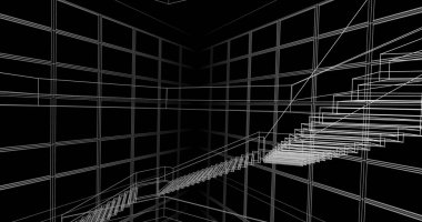 soyut mimari duvar kağıdı, dijital arkaplan