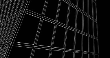 soyut mimari duvar kağıdı konsepti, dijital arkaplan