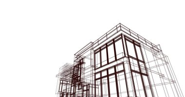 çizgili mimari duvar kağıdı, dijital arkaplan