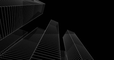 soyut mimari duvar kağıdı, dijital arkaplan