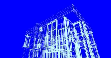 çizgili mimari duvar kağıdı, dijital arkaplan