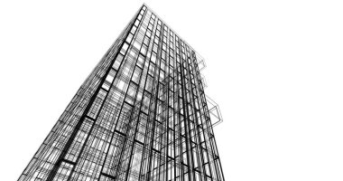 soyut mimari duvar kağıdı, dijital arkaplan