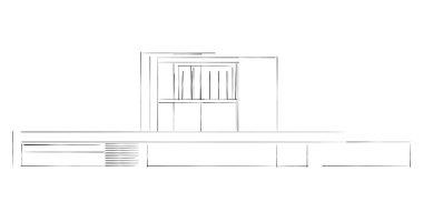 soyut mimari duvar kağıdı, dijital arkaplan