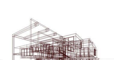 çizgili mimari duvar kağıdı, dijital arkaplan