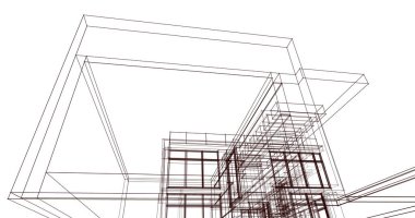 çizgili mimari duvar kağıdı, dijital arkaplan