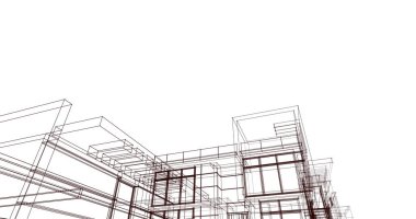 çizgili mimari duvar kağıdı, dijital arkaplan