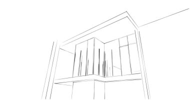 soyut mimari duvar kağıdı, dijital arkaplan