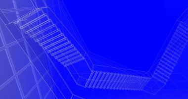 soyut mimari duvar kağıdı, dijital arkaplan