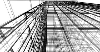 soyut mimari duvar kağıdı, dijital arkaplan