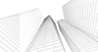 soyut mimari duvar kağıdı, dijital arkaplan