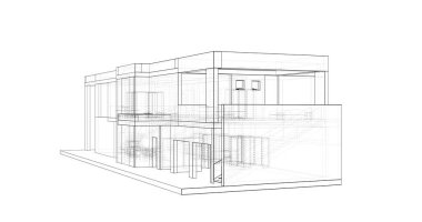 çizgili mimari duvar kağıdı, dijital arkaplan