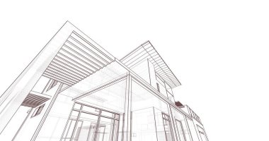 çizgili mimari duvar kağıdı, dijital arkaplan