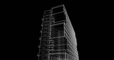 soyut mimari duvar kağıdı, dijital arkaplan