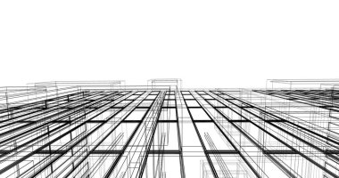 soyut mimari duvar kağıdı, dijital arkaplan