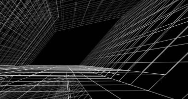 soyut mimari duvar kağıdı, dijital arkaplan