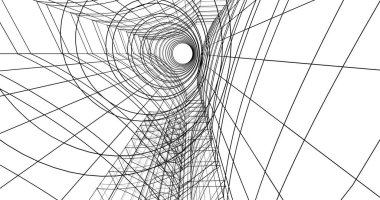 soyut mimari duvar kağıdı, dijital arkaplan