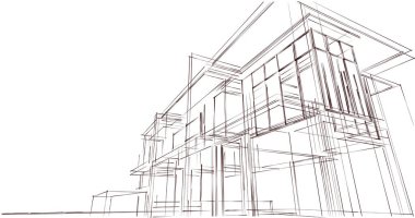 soyut mimari duvar kağıdı, dijital arkaplan