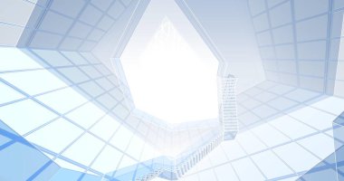 soyut mimari duvar kağıdı, dijital arkaplan