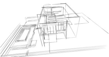soyut mimari duvar kağıdı, dijital arkaplan