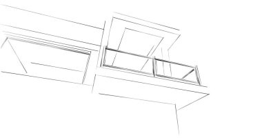 soyut mimari duvar kağıdı, dijital arkaplan