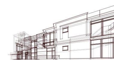 çizgili mimari duvar kağıdı, dijital arkaplan