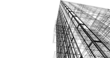 soyut mimari duvar kağıdı, dijital arkaplan