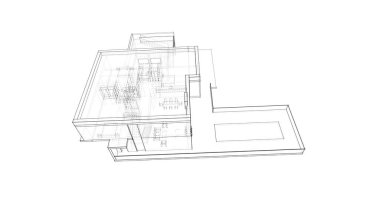 çizgili mimari duvar kağıdı, dijital arkaplan