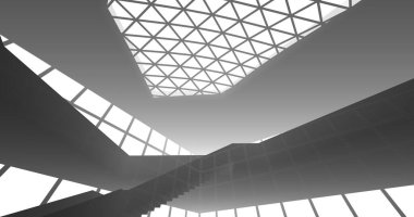 soyut mimari duvar kağıdı, dijital arkaplan