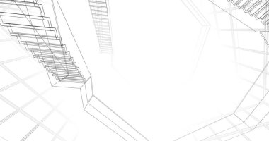 soyut mimari duvar kağıdı, dijital arkaplan