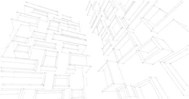 soyut mimari duvar kağıdı, dijital arkaplan