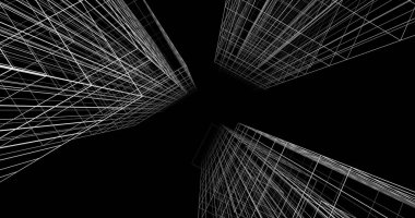 soyut mimari duvar kağıdı, dijital arkaplan