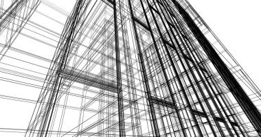 soyut mimari duvar kağıdı, dijital arkaplan