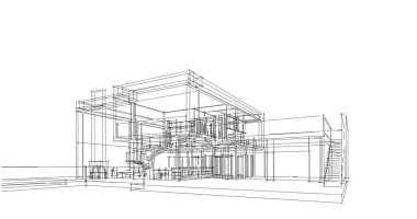 çizgili mimari duvar kağıdı, dijital arkaplan