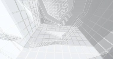 soyut mimari duvar kağıdı, dijital arkaplan