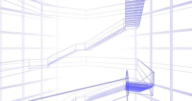 soyut mimari duvar kağıdı, dijital arkaplan