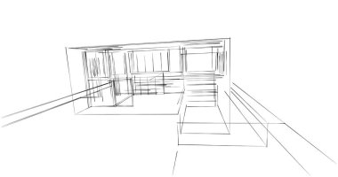 soyut mimari duvar kağıdı, dijital arkaplan