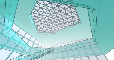 soyut mimari duvar kağıdı, dijital arkaplan