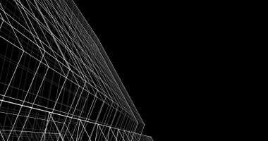 soyut mimari duvar kağıdı, dijital arkaplan