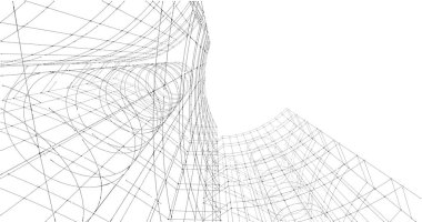 soyut mimari duvar kağıdı, dijital arkaplan